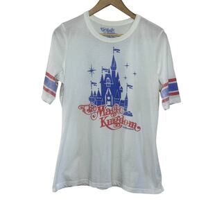 Walt Disney World WDW Magic Kingdom 71 XXL Retro Style Jersey Shirt